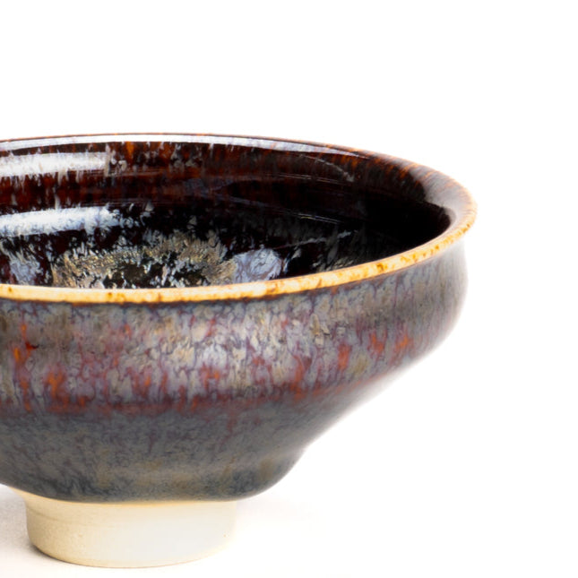 Sake cup-Kinran Tenmoku "金襴天目" by Yoshinori Izumi