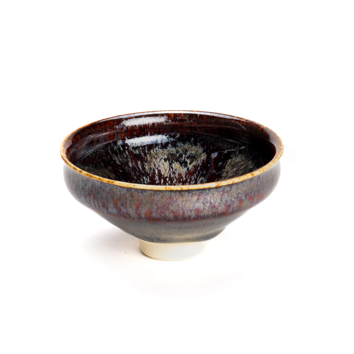 Sake cup-Kinran Tenmoku "金襴天目" by Yoshinori Izumi