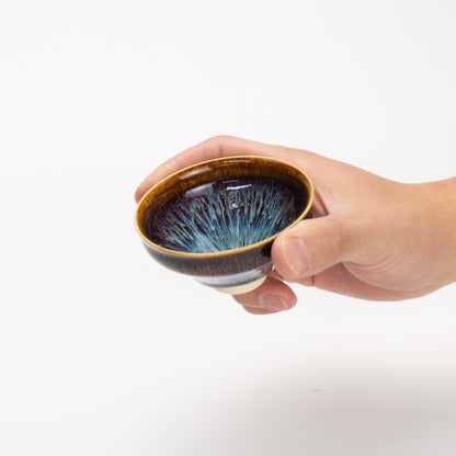 Sake cup -Meteor"流星"  2B by Yoshinori Izumi